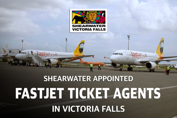 Shearwater Appointed Fastjet Ticket Agents In Victoria Falls